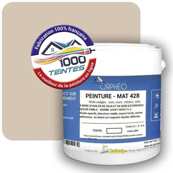 Peinture Anticorrosion Natura Orphéo® Les Bruns (Mille Teintes E5-56) Intérieur/Extérieur MAT