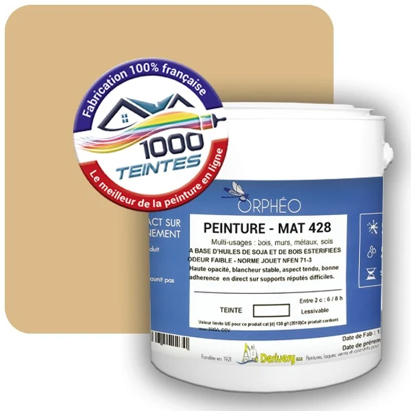 Peinture Anticorrosion Natura Orphéo® Les Bruns (Mille Teintes E5-52) Intérieur/Extérieur MAT