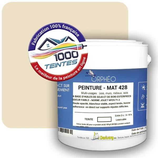 Peinture Anticorrosion Natura Orphéo® Les Bruns (Mille Teintes E5-51) Intérieur/Extérieur MAT