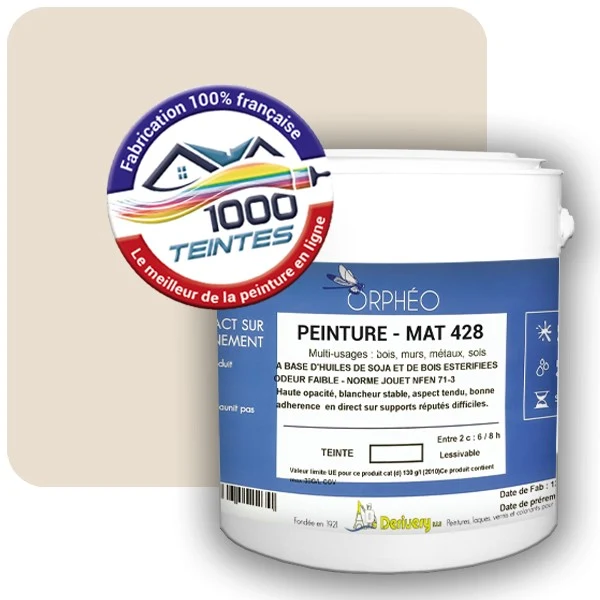 Peinture Anticorrosion Natura Orphéo® Les Bruns (Mille Teintes E5-36) Intérieur/Extérieur MAT