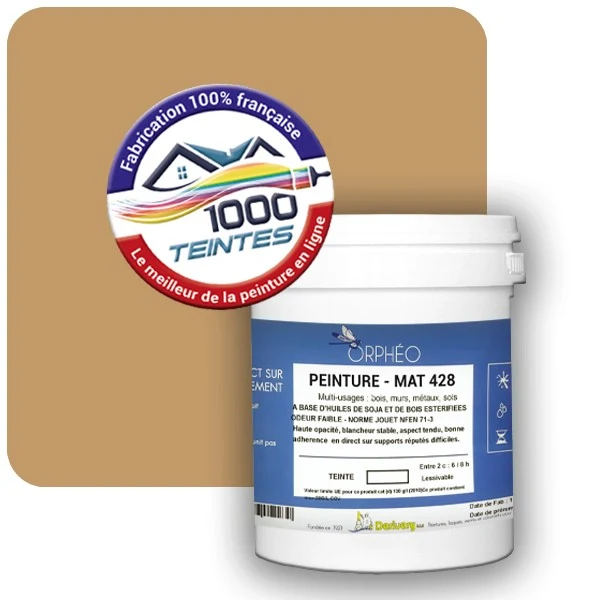Peinture Anticorrosion Natura Orphéo® Les Bruns (Mille Teintes E5-33) Intérieur/Extérieur MAT