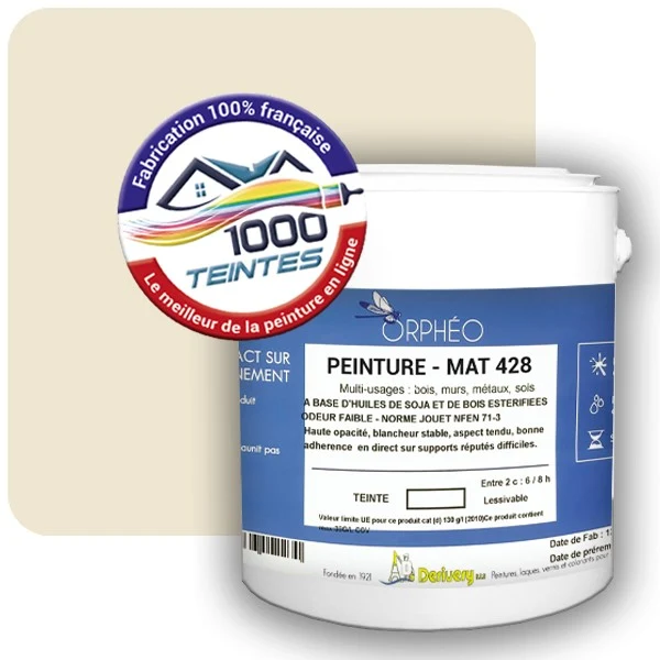 Peinture Anticorrosion Natura Orphéo® Les Bruns (Mille Teintes E5-26) Intérieur/Extérieur MAT