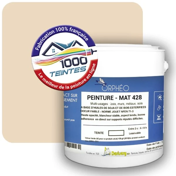 Peinture Anticorrosion Natura Orphéo® Les Bruns (Mille Teintes E5-11) Intérieur/Extérieur MAT