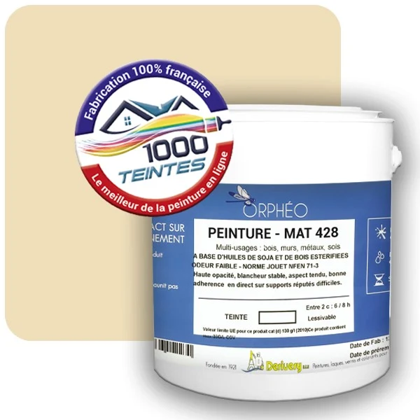 Peinture Anticorrosion Natura Orphéo® Les Bruns (Mille Teintes E5-1) Intérieur/Extérieur MAT