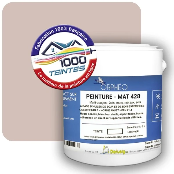 Peinture Anticorrosion Natura Orphéo® Les Roses (Mille Teintes E2-56) Intérieur/Extérieur MAT