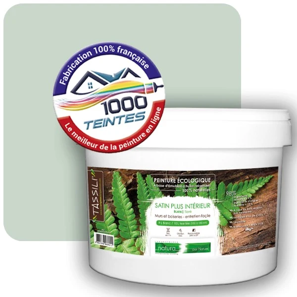 Peinture Natura Tassili® Les Verts (Mille Teintes E12-11) Intérieur SATIN