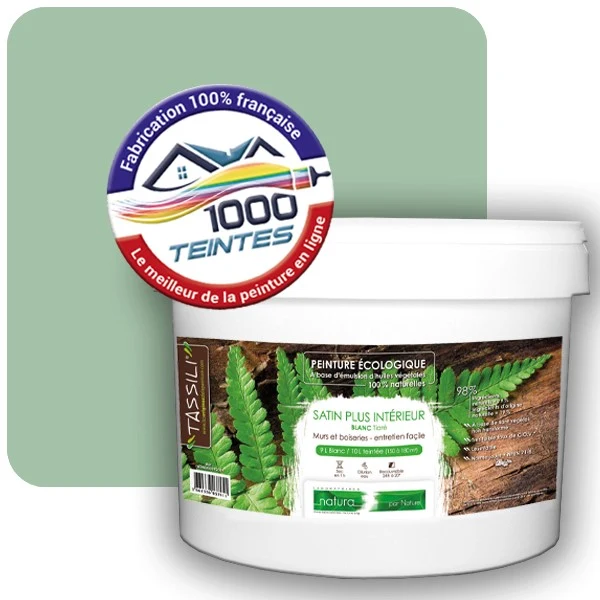 Peinture Natura Tassili® Les Verts (Mille Teintes E11-53) Intérieur SATIN