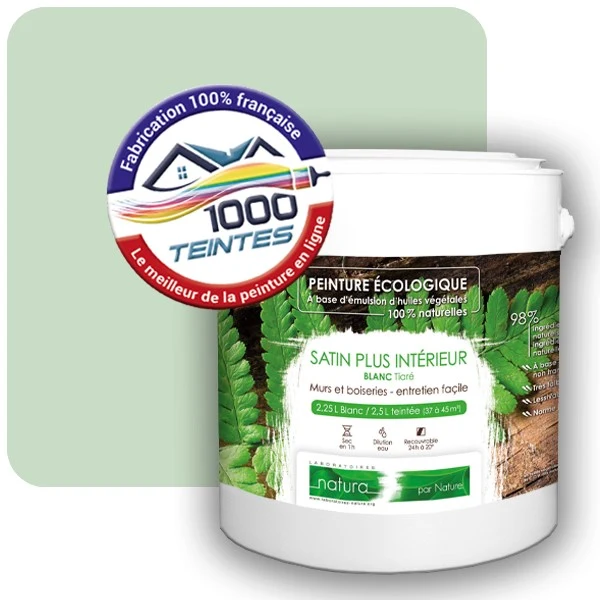 Peinture Natura Tassili® Les Verts (Mille Teintes E11-51) Intérieur SATIN