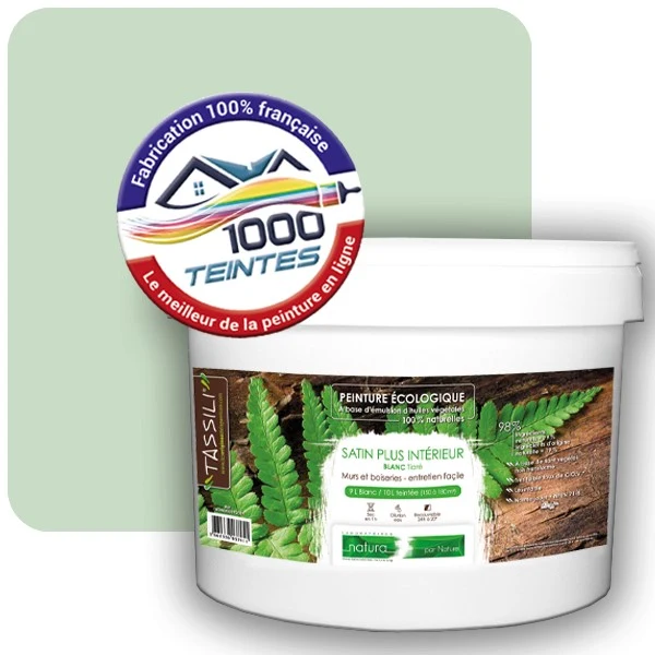Peinture Natura Tassili® Les Verts (Mille Teintes E11-51) Intérieur SATIN