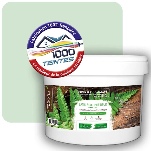 Peinture Natura Tassili® Les Verts (Mille Teintes E11-46) Intérieur SATIN
