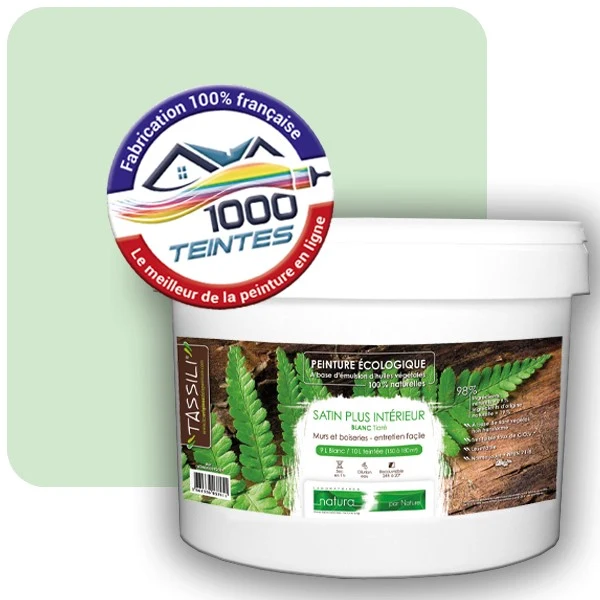 Peinture Natura Tassili® Les Verts (Mille Teintes E11-41) Intérieur SATIN