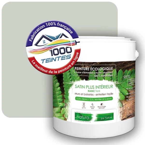 Peinture Natura Tassili® Les Verts (Mille Teintes E11-36) Intérieur SATIN