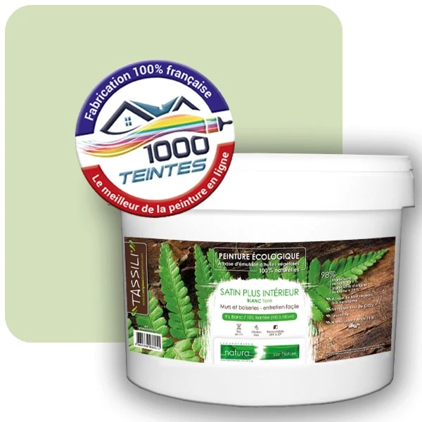 Peinture Natura Tassili® Les Verts (Mille Teintes E11-31) Intérieur SATIN