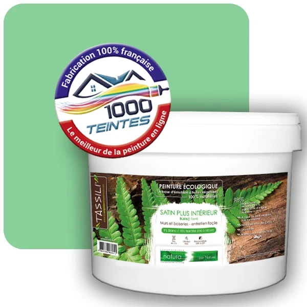 Peinture Natura Tassili® Les Verts (Mille Teintes E11-23) Intérieur SATIN
