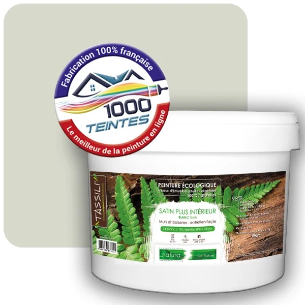 Peinture Natura Tassili® Les Verts (Mille Teintes E10-56) Intérieur SATIN