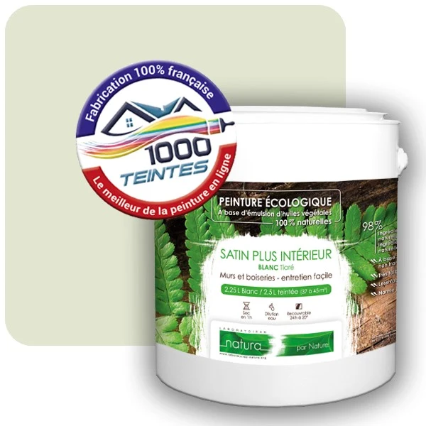 Peinture Natura Tassili® Les Verts (Mille Teintes E10-51) Intérieur SATIN