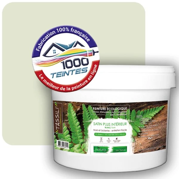 Peinture Natura Tassili® Les Verts (Mille Teintes E10-51) Intérieur SATIN