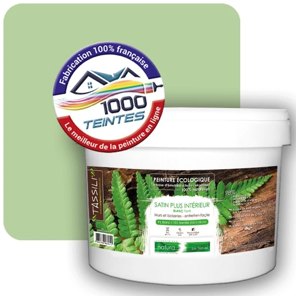 Peinture Natura Tassili® Les Verts (Mille Teintes E10-47) Intérieur SATIN