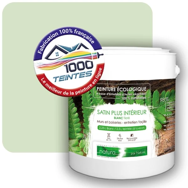 Peinture Natura Tassili® Les Verts (Mille Teintes E10-46) Intérieur SATIN