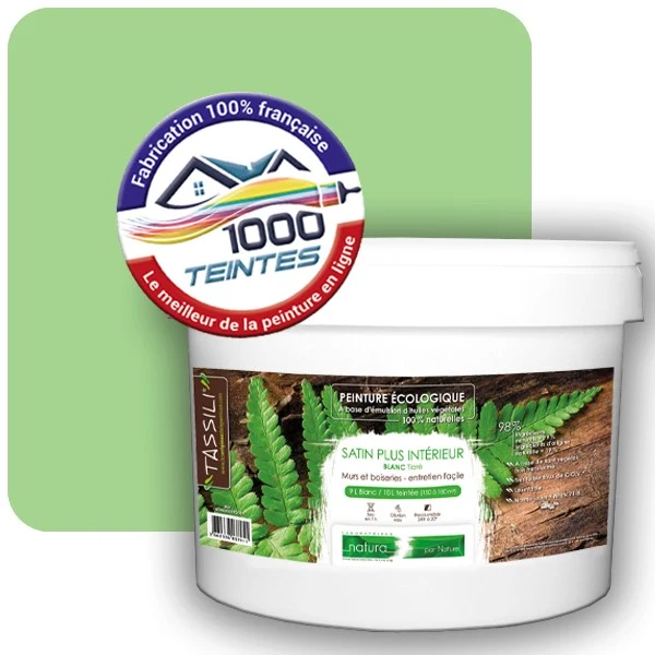 Peinture Natura Tassili® Les Verts (Mille Teintes E10-42) Intérieur SATIN