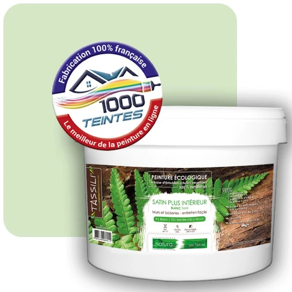 Peinture Natura Tassili® Les Verts (Mille Teintes E10-41) Intérieur SATIN