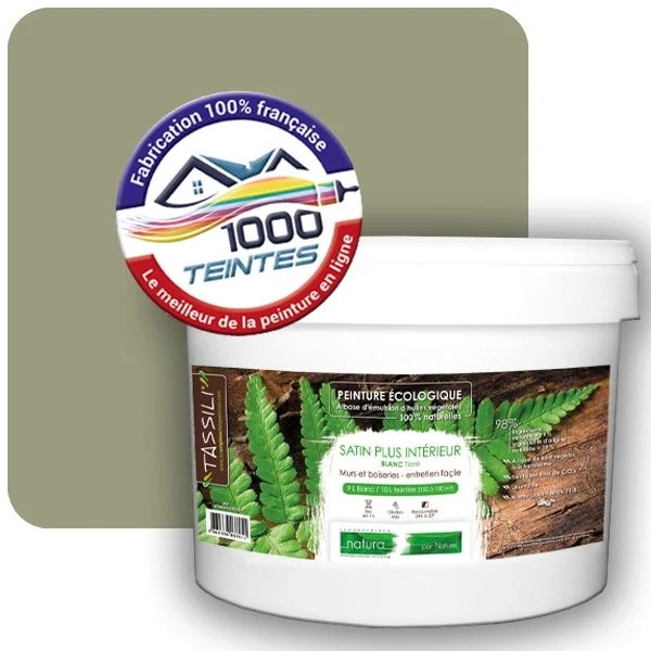 Peinture Natura Tassili® Les Verts (Mille Teintes E10-37) Intérieur SATIN