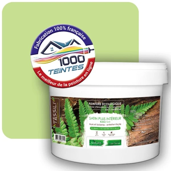 Peinture Natura Tassili® Les Verts (Mille Teintes E10-2) Intérieur SATIN