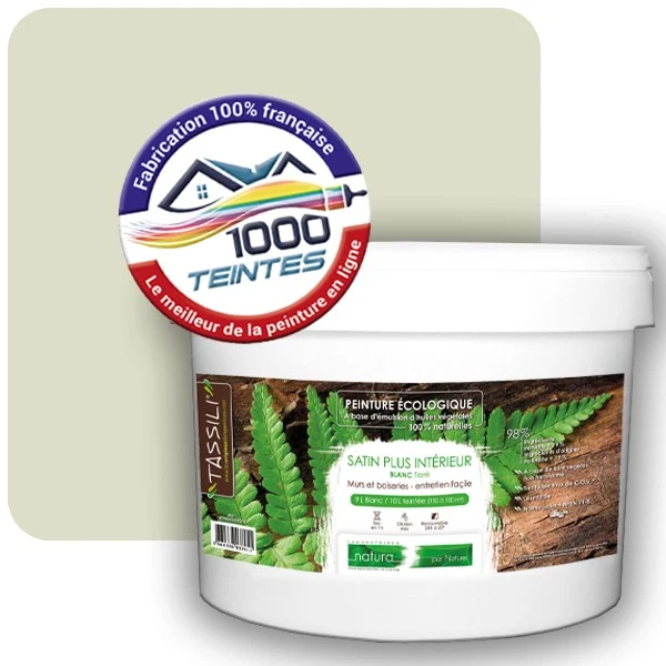 Peinture Natura Tassili® Les Verts (Mille Teintes E10-16) Intérieur SATIN