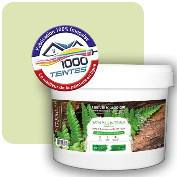 Peinture Natura Tassili® Les Verts (Mille Teintes E10-1) Intérieur SATIN