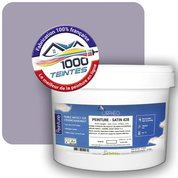 Peinture Anticorrosion Natura Orphéo® Les Roses (Mille Teintes E1-18) Intérieur/Extérieur SATIN