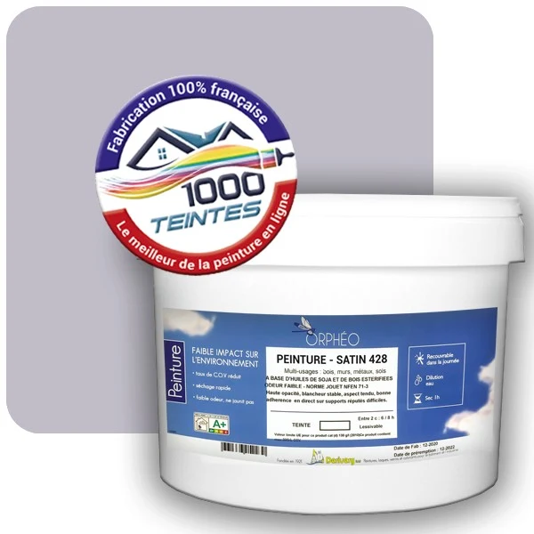 Peinture Anticorrosion Natura Orphéo® Les Roses (Mille Teintes E1-17) Intérieur/Extérieur SATIN