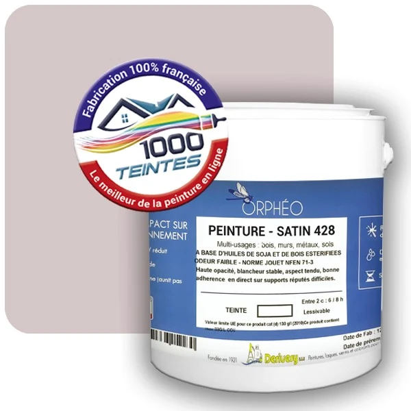Peinture Anticorrosion Natura Orphéo® Les Roses (Mille Teintes E1-11) Intérieur/Extérieur SATIN