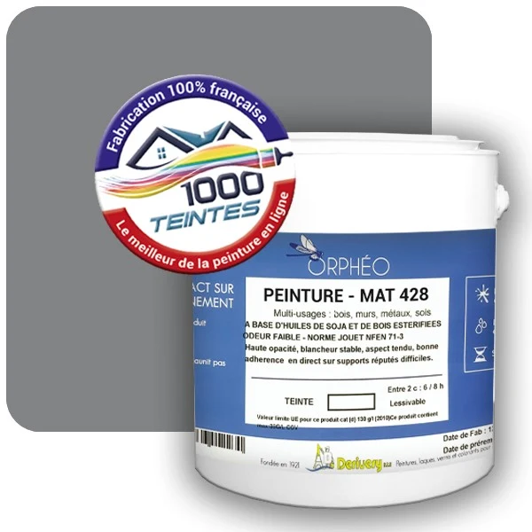Peinture Anticorrosion Natura Orphéo® Les Violets (Mille Teintes E15-59) Intérieur/Extérieur MAT