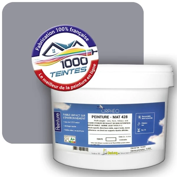 Peinture Anticorrosion Natura Orphéo® Les Violets (Mille Teintes E15-38) Intérieur/Extérieur MAT