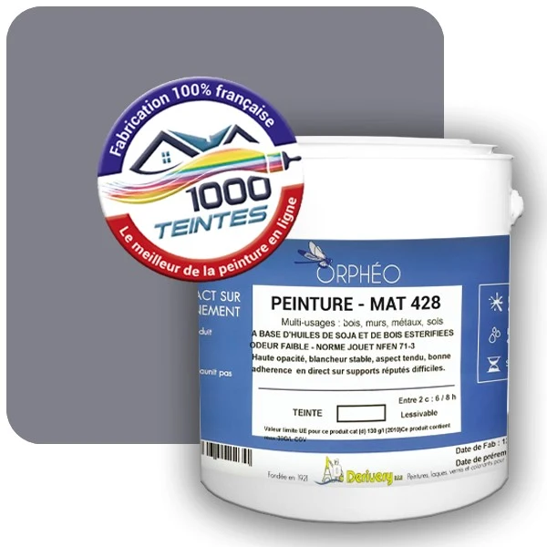 Peinture Anticorrosion Natura Orphéo® Les Violets (Mille Teintes E15-19) Intérieur/Extérieur MAT