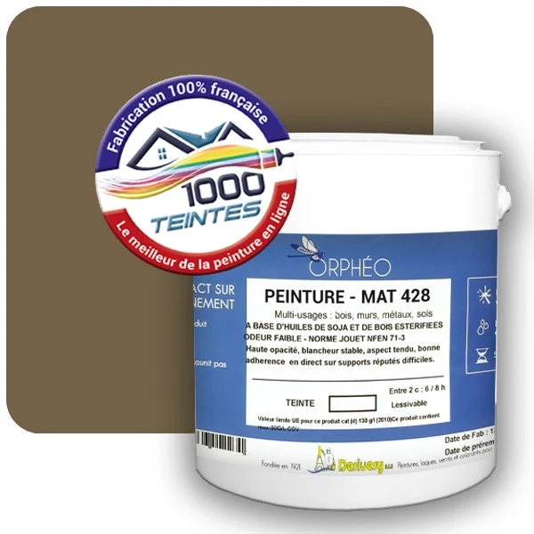 Peinture Anticorrosion Natura Orphéo® Les Jaunes (Mille Teintes E7-60) Intérieur/Extérieur MAT