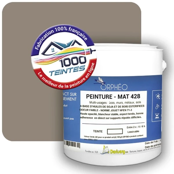 Peinture Anticorrosion Natura Orphéo® Les Jaunes (Mille Teintes E6-59) Intérieur/Extérieur MAT