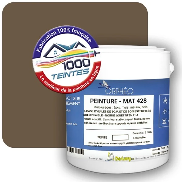 Peinture Anticorrosion Natura Orphéo® Les Jaunes (Mille Teintes E6-40) Intérieur/Extérieur MAT