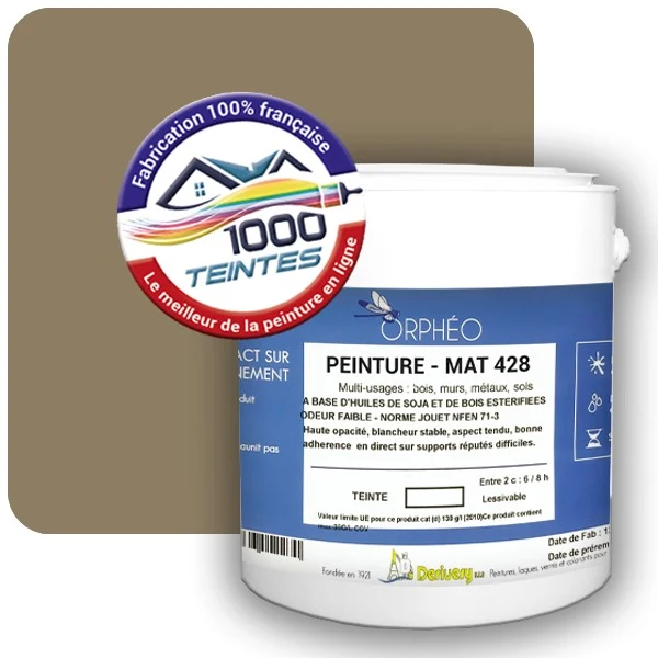 Peinture Anticorrosion Natura Orphéo® Les Jaunes (Mille Teintes E6-39) Intérieur/Extérieur MAT