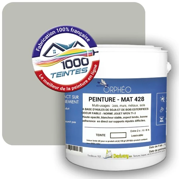 Peinture Anticorrosion Natura Orphéo® Les Verts (Mille Teintes E9-37) Intérieur/Extérieur MAT