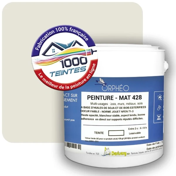 Peinture Anticorrosion Natura Orphéo® Les Jaunes (Mille Teintes E6-56) Intérieur/Extérieur MAT