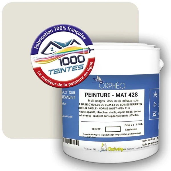 Peinture Anticorrosion Natura Orphéo® Les Jaunes (Mille Teintes E6-36) Intérieur/Extérieur MAT