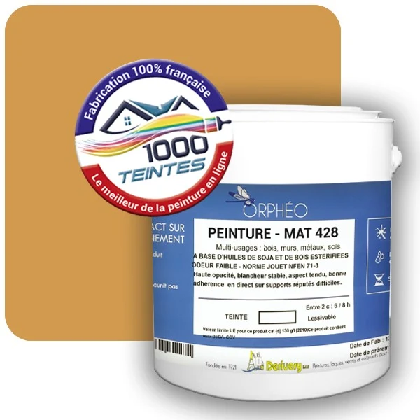 Peinture Anticorrosion Natura Orphéo® Les Bruns (Mille Teintes E5-29) Intérieur/Extérieur MAT