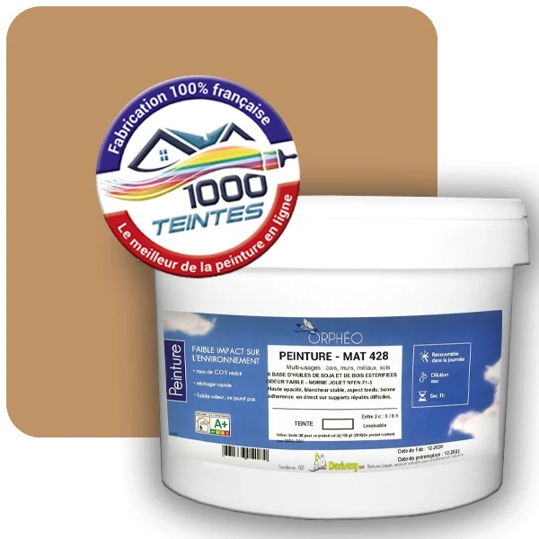 Peinture Anticorrosion Natura Orphéo® Les Bruns (Mille Teintes E5-13) Intérieur/Extérieur MAT