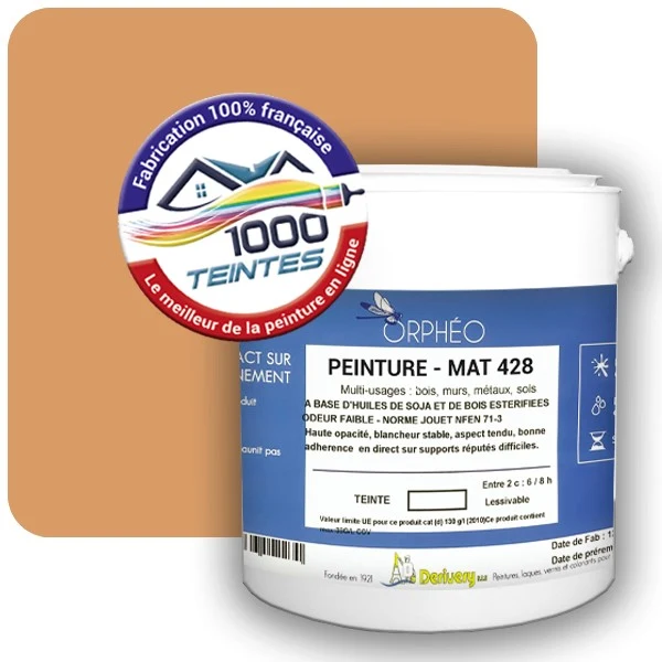 Peinture Anticorrosion Natura Orphéo® Les Bruns (Mille Teintes E5-9) Intérieur/Extérieur MAT