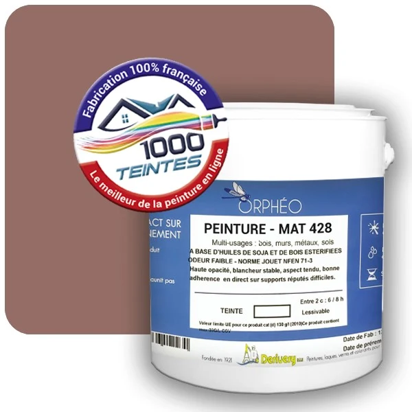 Peinture Anticorrosion Natura Orphéo® Les Roses (Mille Teintes E2-58) Intérieur/Extérieur MAT