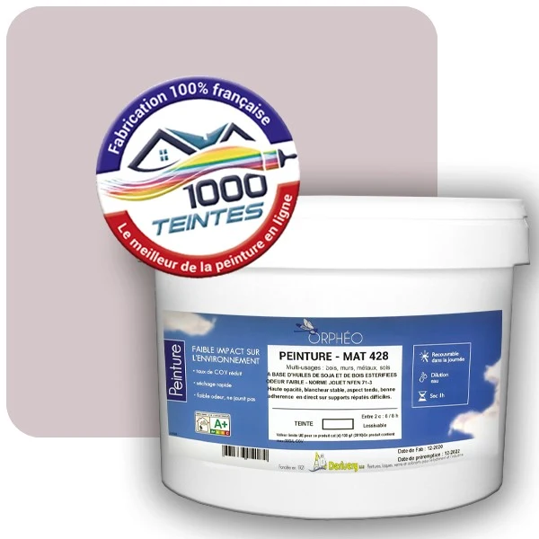 Peinture Anticorrosion Natura Orphéo® Les Roses (Mille Teintes E2-17) Intérieur/Extérieur MAT