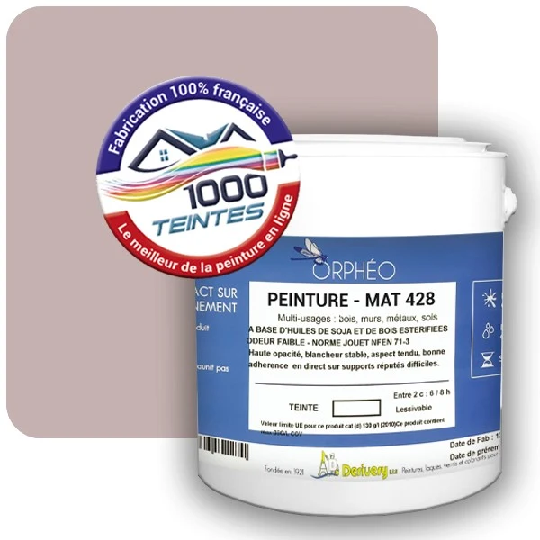 Peinture Anticorrosion Natura Orphéo® Les Roses (Mille Teintes E1-57) Intérieur/Extérieur MAT