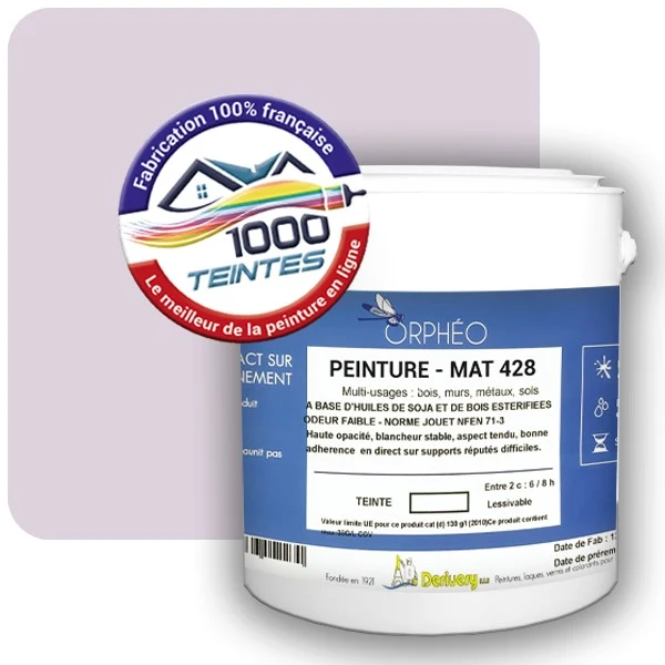Peinture Anticorrosion Natura Orphéo® Les Violets (Mille Teintes E15-46) Intérieur/Extérieur MAT