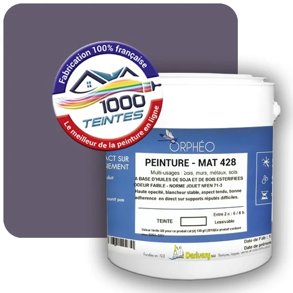 Peinture Anticorrosion Natura Orphéo® Les Roses (Mille Teintes E1-20) Intérieur/Extérieur MAT
